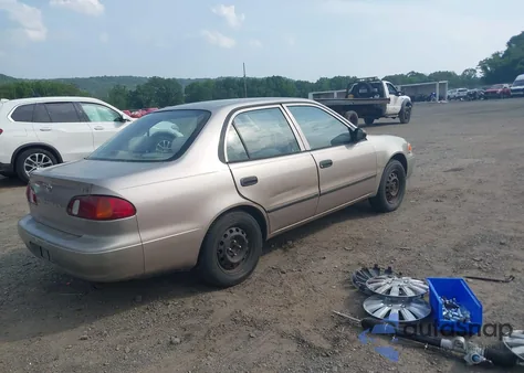1998 Toyota Corolla Ve из США, поврежденный, VIN 2T1BR12E0WC070626